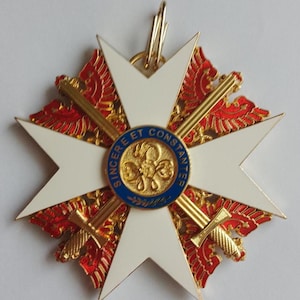 ORDER Of The RED EAGLE Prussian Replica Grand Cross Sash Badge 1792