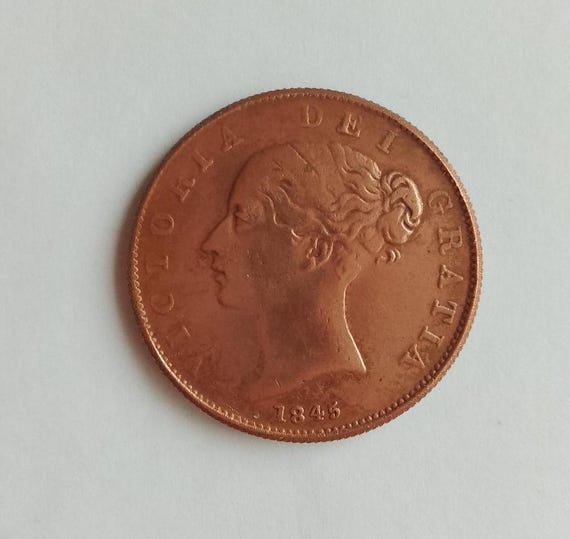 コレクション VICTORIA REGINA NO DATA COIN Queen VICTORIA 1845 RESTRIKE PENNY Coin Token - Etsy Canada