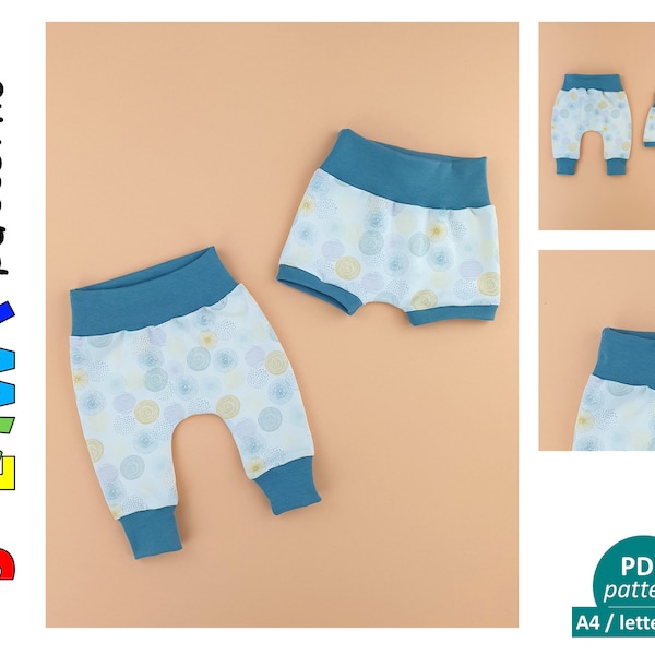 Baby Pants PDF Sewing Pattern | JULAWI No.2