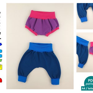 Baby Balloon Pants PDF Sewing Pattern | JULAWI No.12
