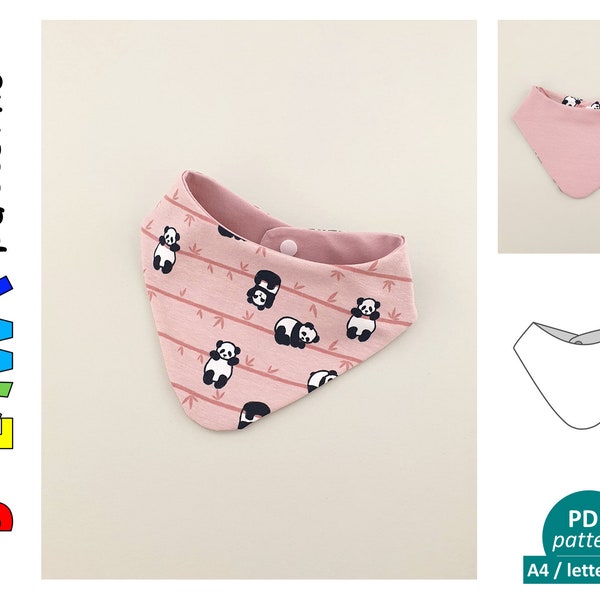 Baby Bib PDF Sewing Pattern | JULAWI No.5