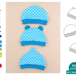 Baby Hat PDF Sewing Pattern | JULAWI No.19