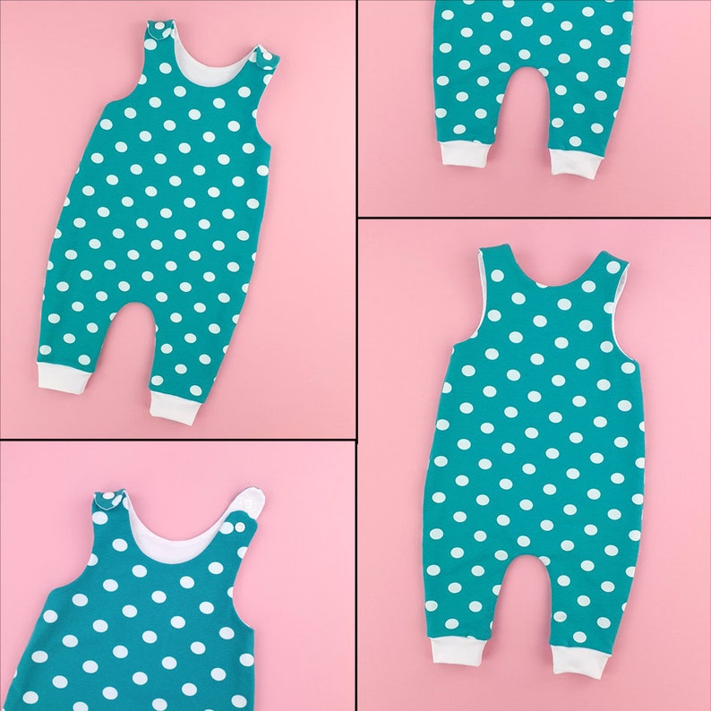 Baby Romper PDF Sewing Pattern JULAWI No.1 Etsy