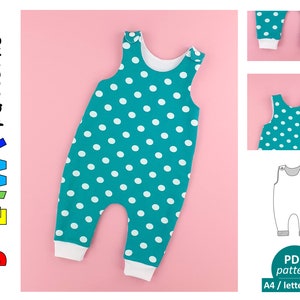 Baby Romper PDF Sewing Pattern | JULAWI No.1