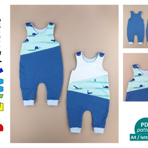 Baby Romper PDF Sewing Pattern | JULAWI No.22