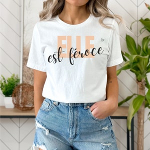 She Is Fierce T-Shirt, Fierc T Shirt, Be Fierce Out Loud, Her Soul Is Fierce, Gift For Her, Trendy Shirt, College Tee, Instagram Shirt