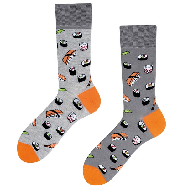 Sushi Socken | sushi socks | witzige Socken | bunte Socken | funny socks | happy socks | i love sushi | TODOSOCKS