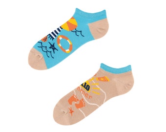 Hello Summer Socks | Funny Socks | Cool Socks | Socks for surfers | gift for swimmers | gift for surfers | TODOSOCKS