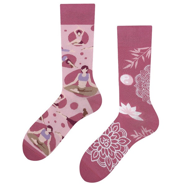 Yoga Socken| Yoga Socks| Geschenk für Yoga Lehrerin| Geschenk Yoga Lehrer| Geschenk Yogis | Geschenk zum Muttertag | Namaste Design