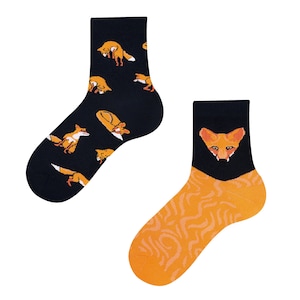 Cute fox socks for kids | Colorful socks for children | Cool socks for boys | Cool socks for girls | Christmas gift children's socks
