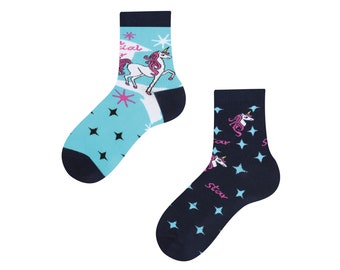 Einhorn Socken für Kinder| Süßes Einhorn | Witzige Socken für Kinder | Bunte Socken für Kinder | unicorn