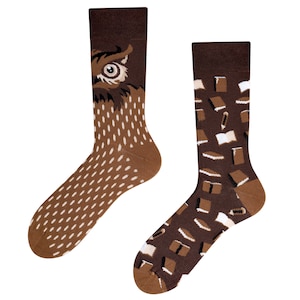 Smart Owls Socks | smart owl socks | colorful socks | colorful socks | cozy socks | soft socks | smart socks | TODOSOCKS