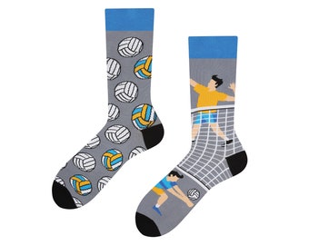 Calcetines de voleibol| Calcetines de voleibol| Regalo para jugador de voleibol| Regalo Equipo de Voleibol| Regalo Entrenador de Voleibol| TODOSOCKS