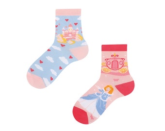 Cute princess socks | gift for girls | princess gift | gift for little girl | Princess | Princess dream castle