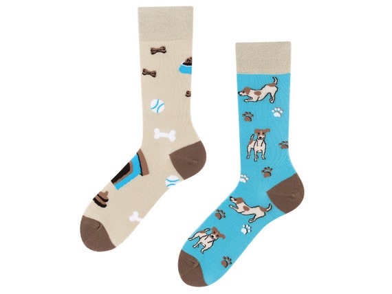 Jack Russell Socken | Coole Socken | Bunte Socken | colourful socks | crazy spcks | verspielte Socken | Geschenk unter 10 Euro| TODOSOCKS