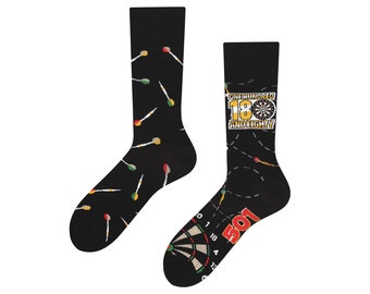 Cool Darts socks| Dart Socks| Trend sport darts| Great gift darts | dartboard | darts| flights| onehundredandeighty| Cool socks