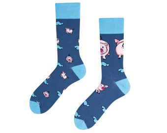 Little Piggy Socks | Lucky pig socks | funny socks | funny socks | cute socks | TODOSOCKS