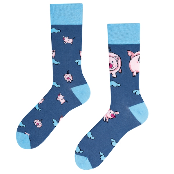 Little Piggy Socks | Lucky pig socks | funny socks | funny socks | cute socks | TODOSOCKS