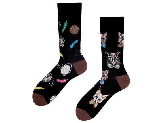 calcetines de gatos