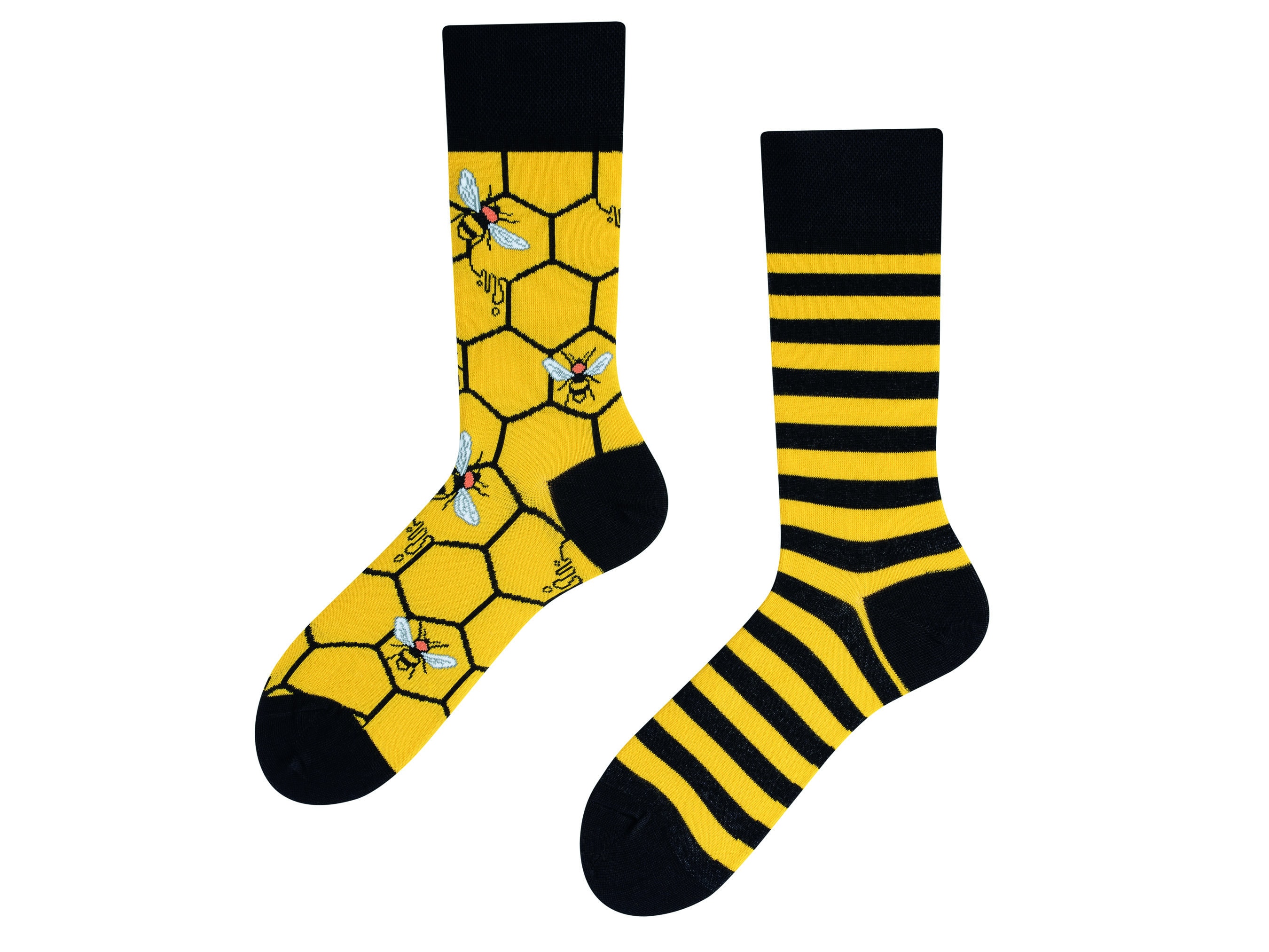 BusyBee socks | Bee socks | cool socks | black yellow socks | crazy socks | Bee socks | colorful socks | colorful socks | TODOSOCKS