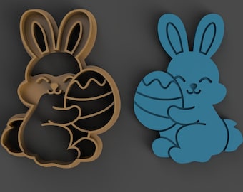 Cookie cutter/cookie cutter Easter edition bunnies & eggs