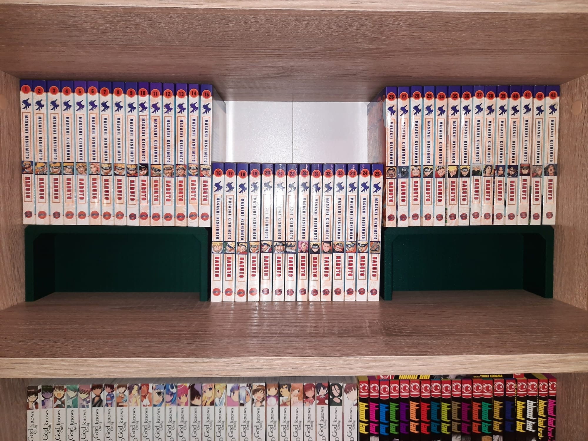 Réhausse/organisateur d'étagères MANGA/ANIME, organisation