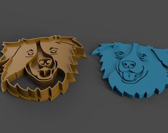 Cookie cutter/cookie cutter dog edition