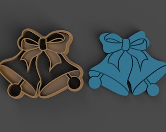 Cookie cutter/cookie cutter Christmas - bells/Christmasbells