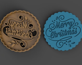 Christmas cookie cutter/cookie cutter - Merry Christmas