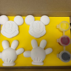Mickey Mouse paint your own plaster box