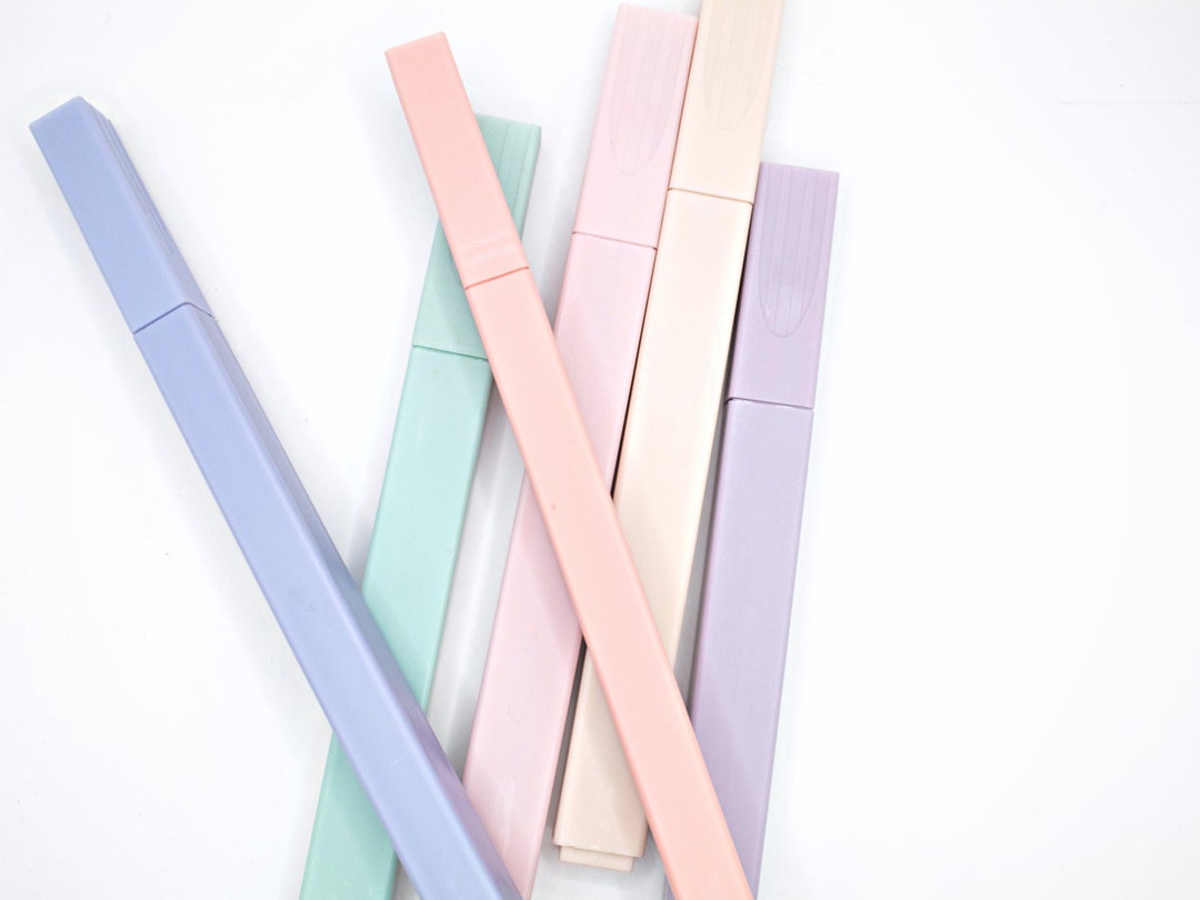 Pastel Flat Highlighters Bible Journaling Bullet Etsy