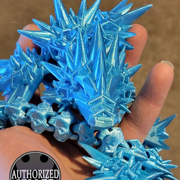 3d Printed Articulated Void Sea Dragon
