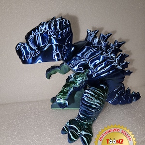 3D Printed Articulated Godzilla