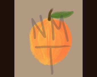 Tutti Fruity Apricot DIGITAL PRINT