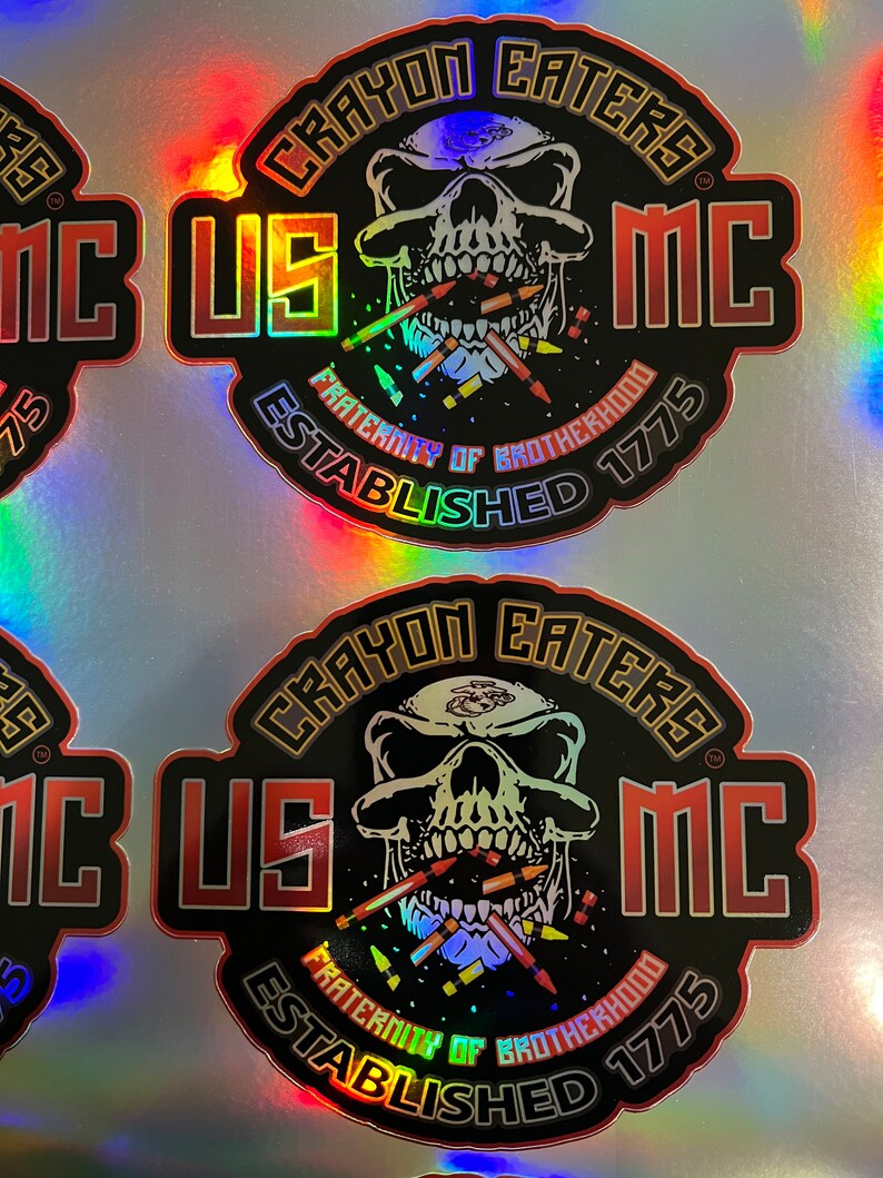 thumbnail image 2 of 2nd Recon Battalion USMC Marine Sticker – Self-Adhesive Vinyl Decal For Cars, Laptops, Gear 2 of 5