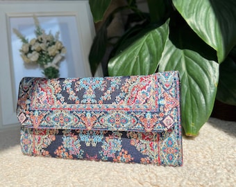 Boho Wallet, Turkish fabric Shiny Women’s Wallet, Handmade Wallet, Wallet For Women, Women’s Wallet, Hippie Wallet, Bohemian Wallet, Gift