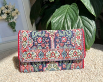 Boho Wallet, Turkish fabric Shiny Women’s Wallet, Handmade Wallet, Wallet For Women, Women’s Wallet, Hippie Wallet, Bohemian Wallet, Gift