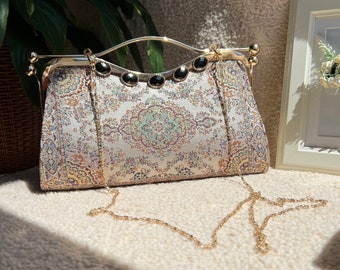 Beige Kilim design,Boho clutch bag, Turkish kilim bags, carpet bags, woman bags, shoulder bags, Tapestry Bags, Beach Bags, Bohemian Bags
