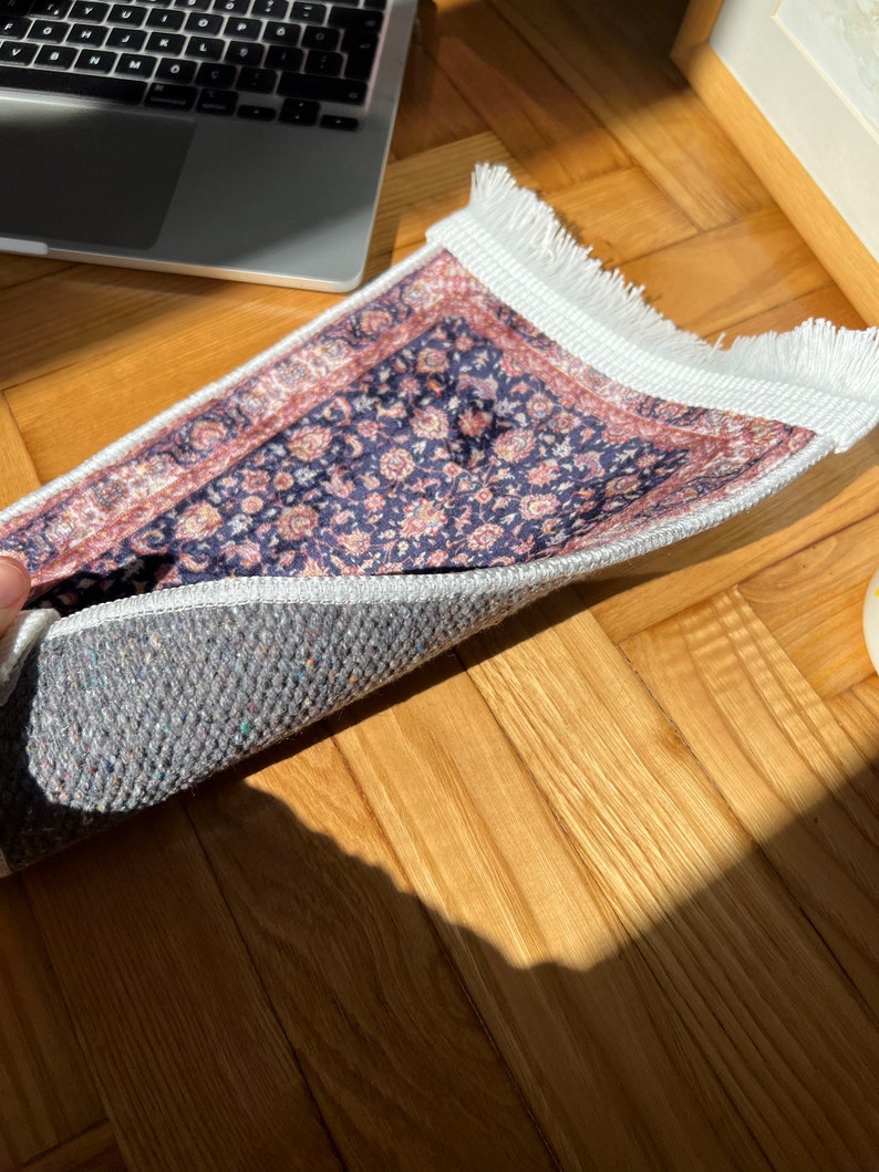 Turkish Carpet Style Mouse Padminiature Rug Mouse Pad Home Etsy