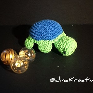 Miniatur-Schildkröte (Nadelkissen).