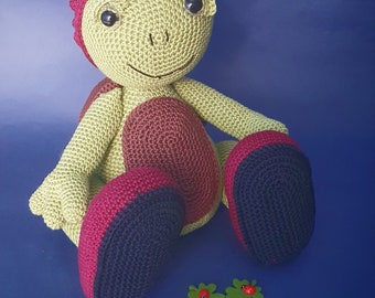 Salim, the turtle - your friendly cotton companion.