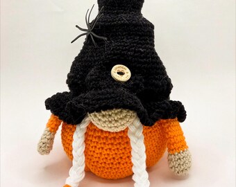 Gehäkelter Zwerg Zahid 17 cm | Handgemachtes Amigurumi aus Baumwolle | Geschenkidee & Deko