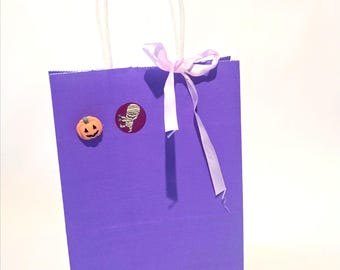 Überraschungsbox Häkel-Liebe Halloween | Handgemachtes Set | Amigurumi & Deko aus Baumwolle oder Wolle