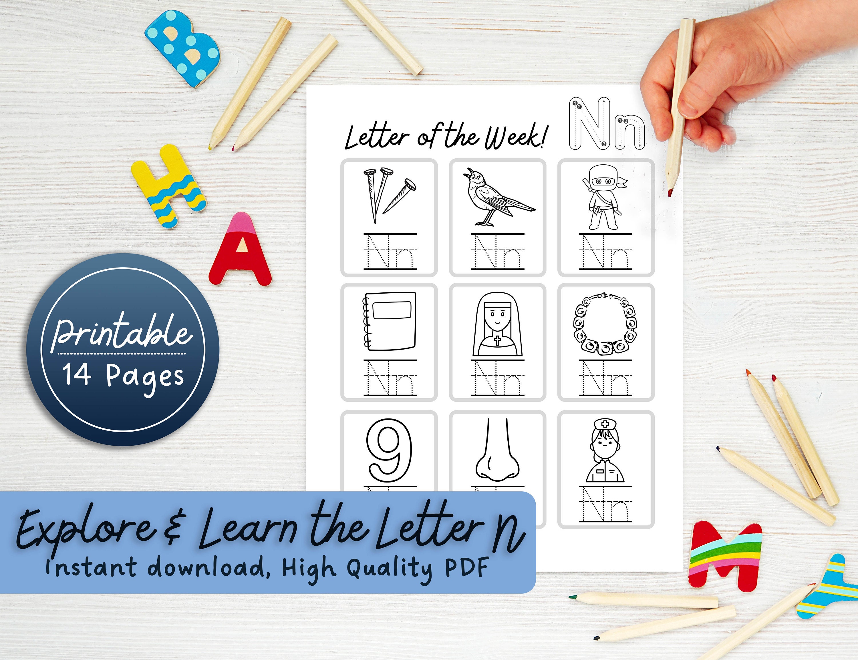 Letter of the week: LETTER I-NO PREP WORKSHEETS- LETTER I Alphabet Lore  theme