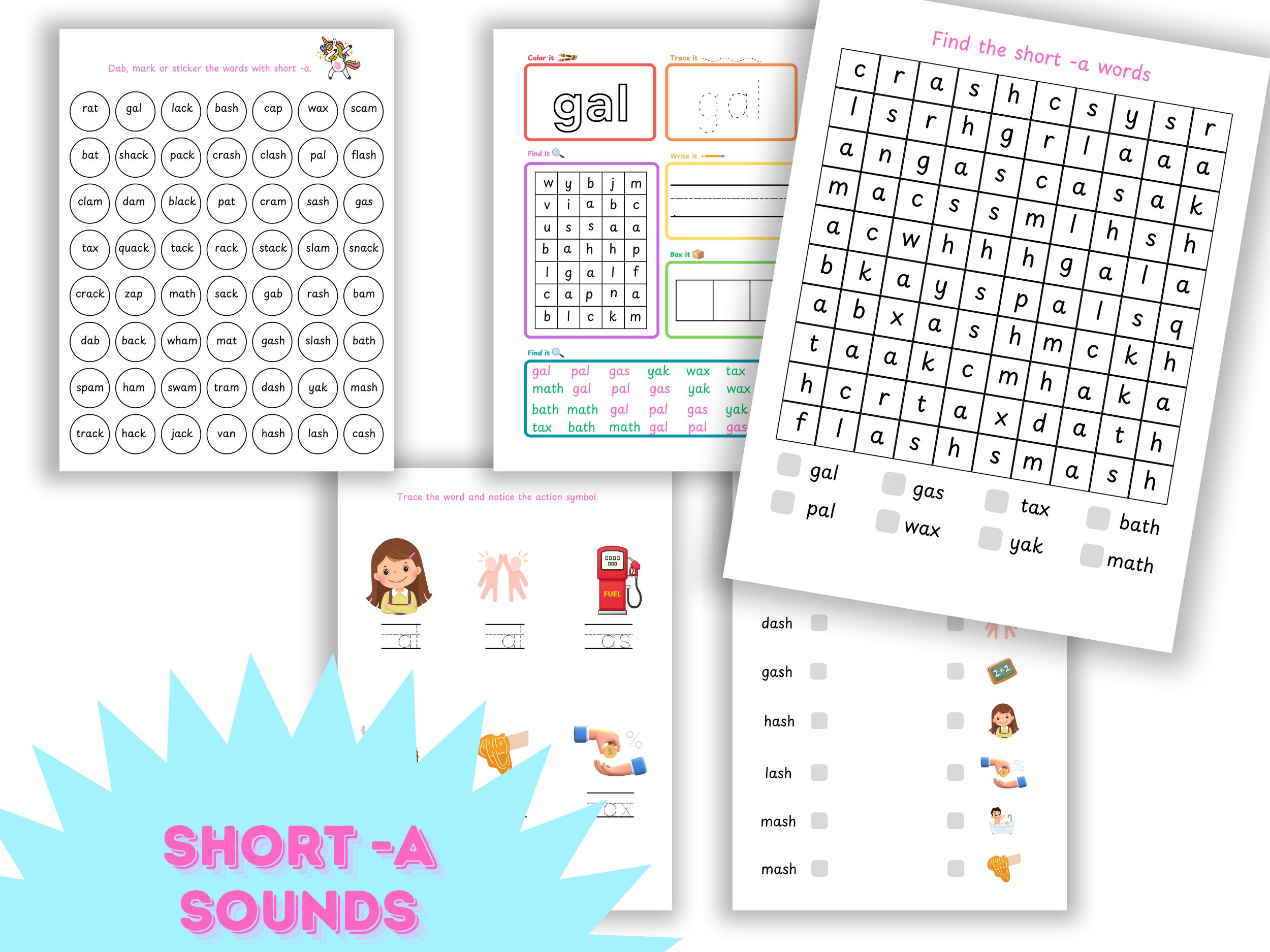 CVC Workbook| Homeschool Resources, Phonics Activity Sight Words ...