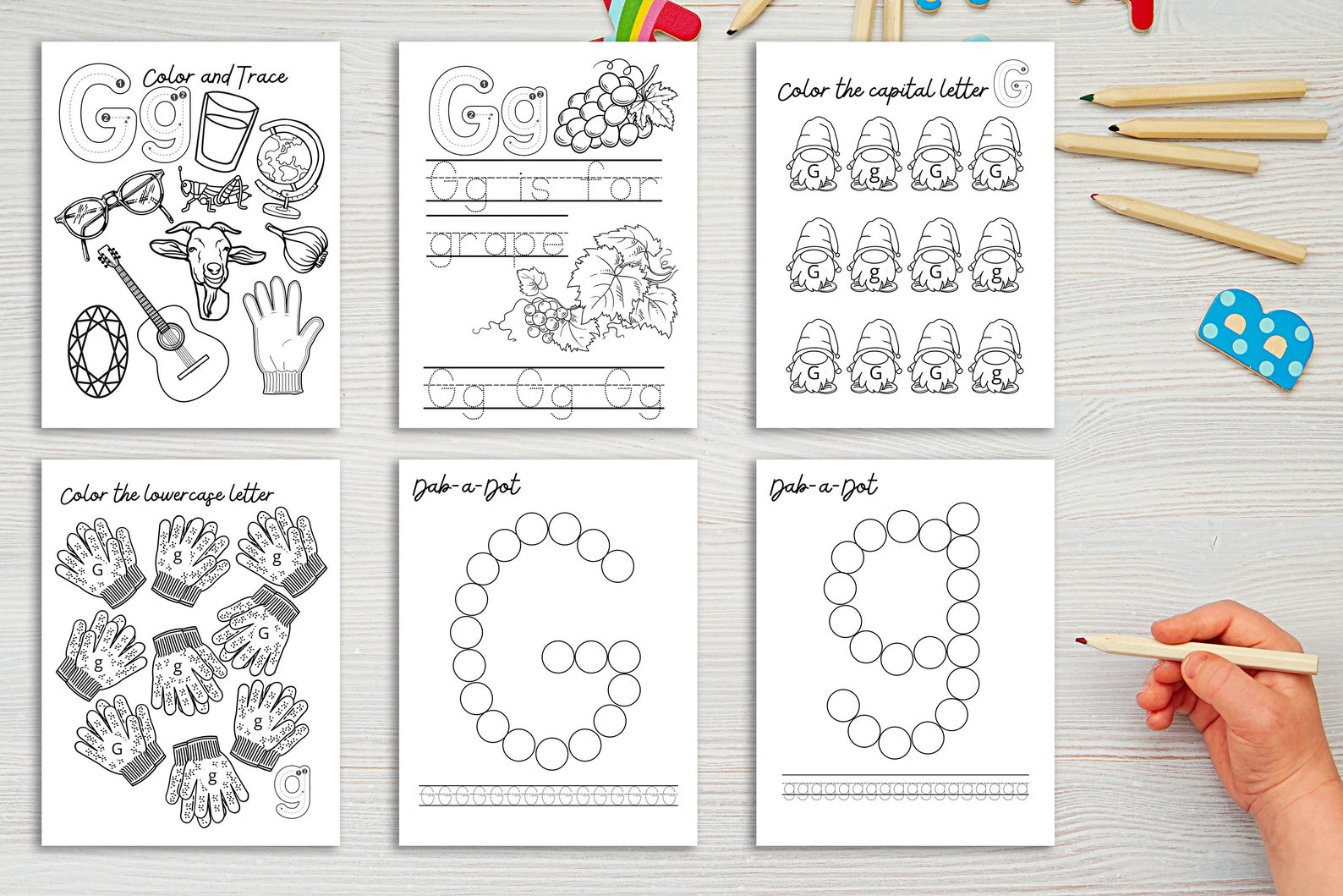 Letter of the Week G Alphabet Learning, Preschool Worksheets, Printable ...