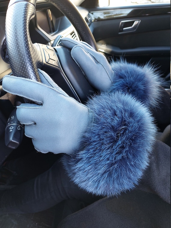 warmest winter dress gloves MRX Ladies Warm Winter Gloves Dress Thermal Lining Genuine Leather Black, M