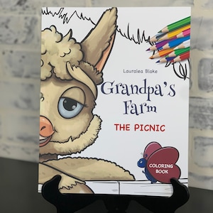 Grandp&#39;s Farm The Picnic....Coloring Book