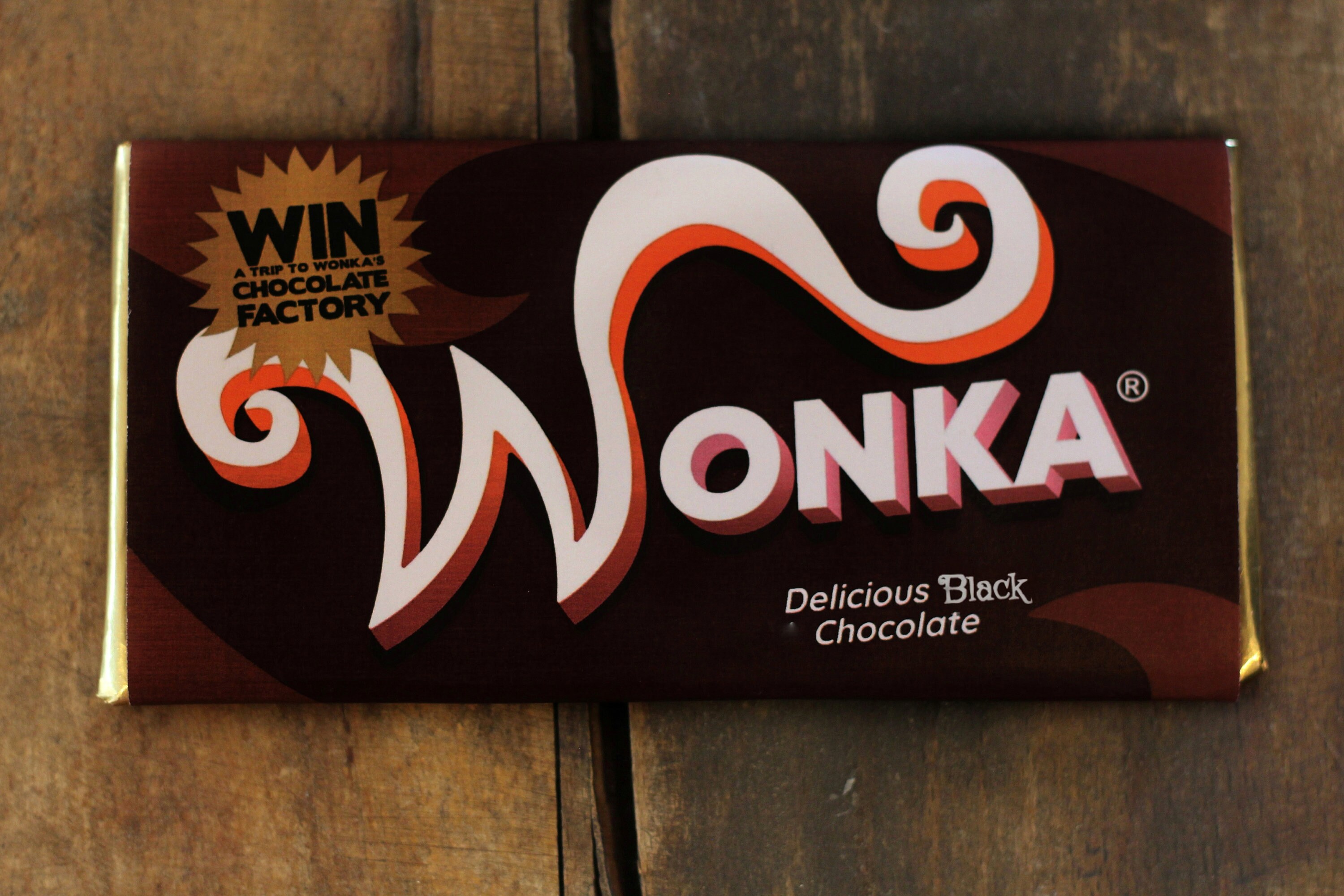 Willy Wonka Delicious Dark Chocolate 