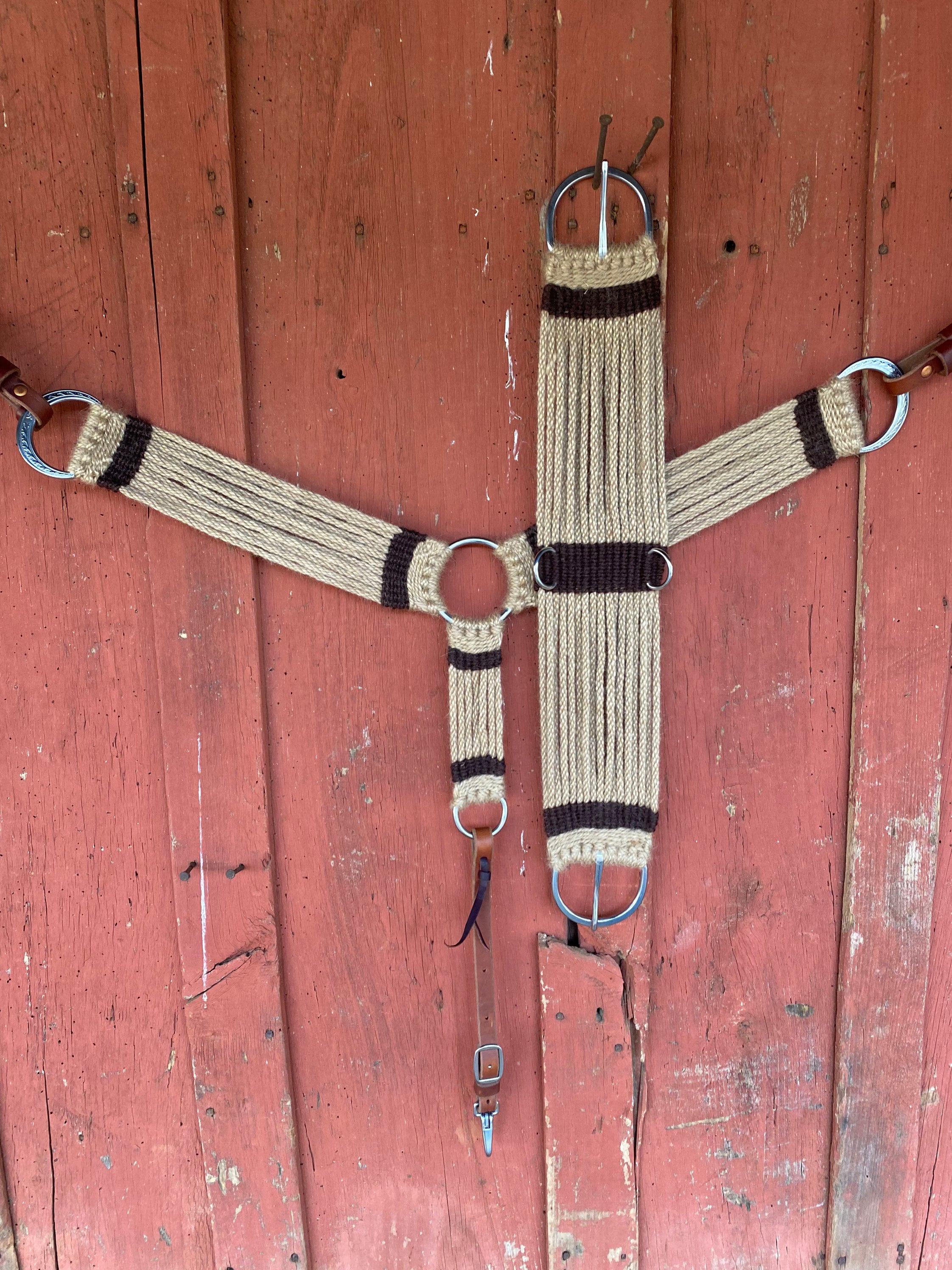 Custom Mohair Cinch and Breast Collar Set Etsy